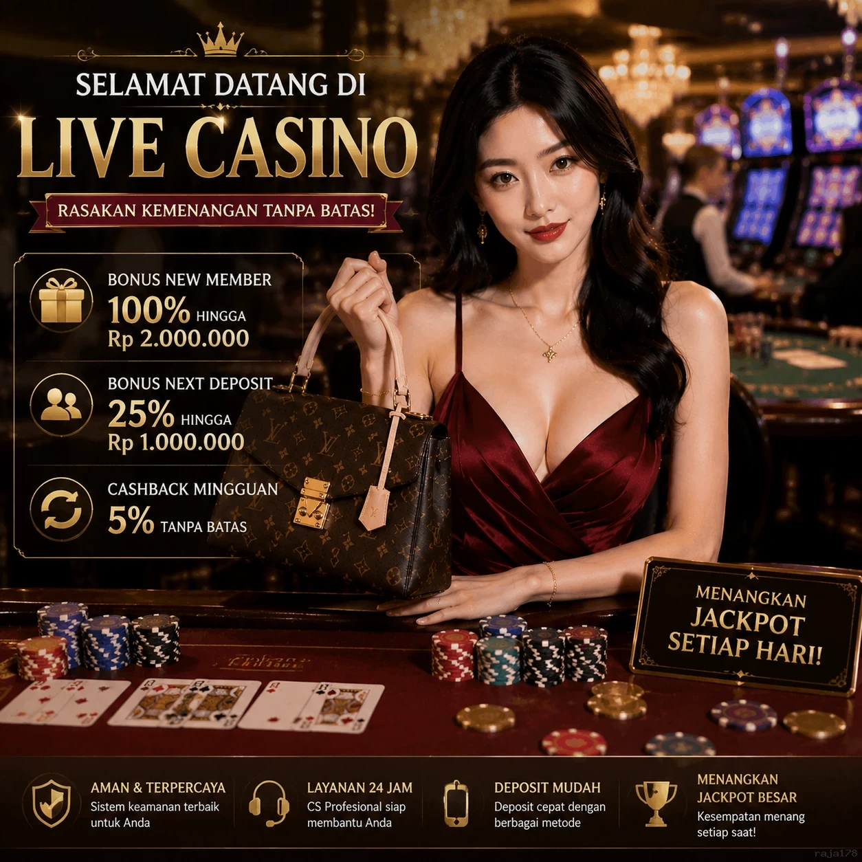 Login raja178 Sekarang Fitur Melimpah